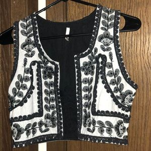 Amuse Society Crop Vest
